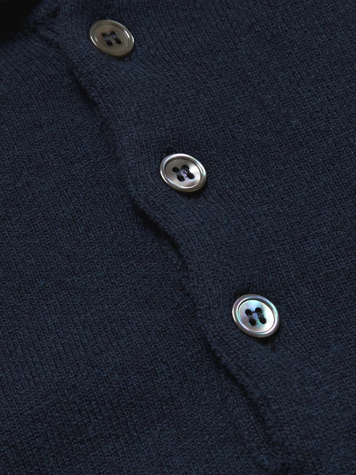 Kingsman - Wade Merino Wool and Cashmere-Blend Polo Shirt - Blue