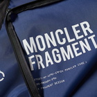 Moncler Men's Genius - 7 Fragment Packable Colour Block Parka Jacket in Black/Navy/Khaki