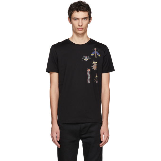 Fendi Black Super Bugs T-Shirt Fendi