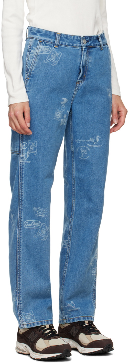 Carhartt Work In Progress Blue Stamp Jeans Carhartt WIP