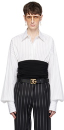Dolce&Gabbana Black Girdle Belt