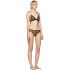 Le Petit Trou Black Claudette Heart Briefs