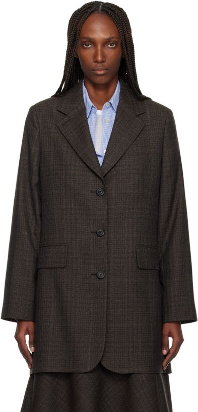 Photo: OUR LEGACY Brown Queens Blazer