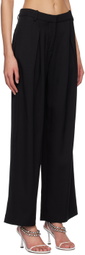 CO Black Pleated Trousers