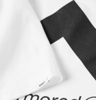 WTAPS - Logo-Print Cotton-Jersey T-Shirt - White