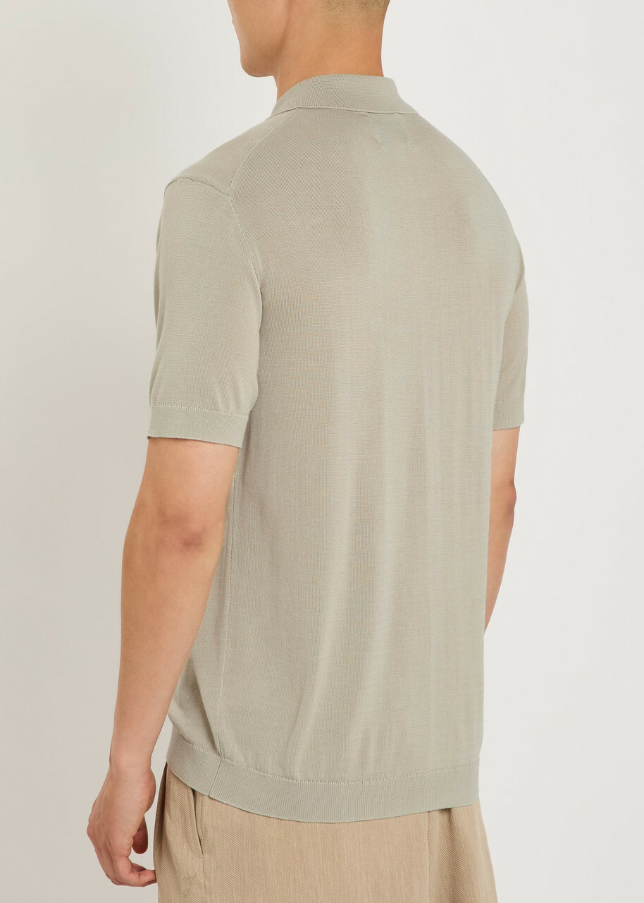 Raith Pedro Knit Shirt Cream