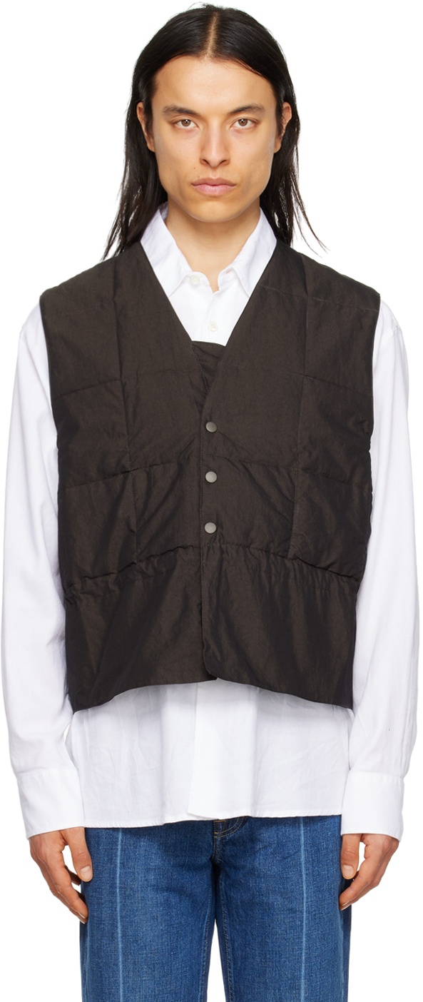 Our Legacy Black Air Reversible Vest Our Legacy