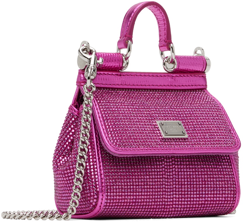 Dolce & Gabbana Pink Satin Handbag main image 1