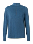Lululemon - Metal Vent Tech Slim-Fit Stretch-Jersey Half-Zip Top - Blue
