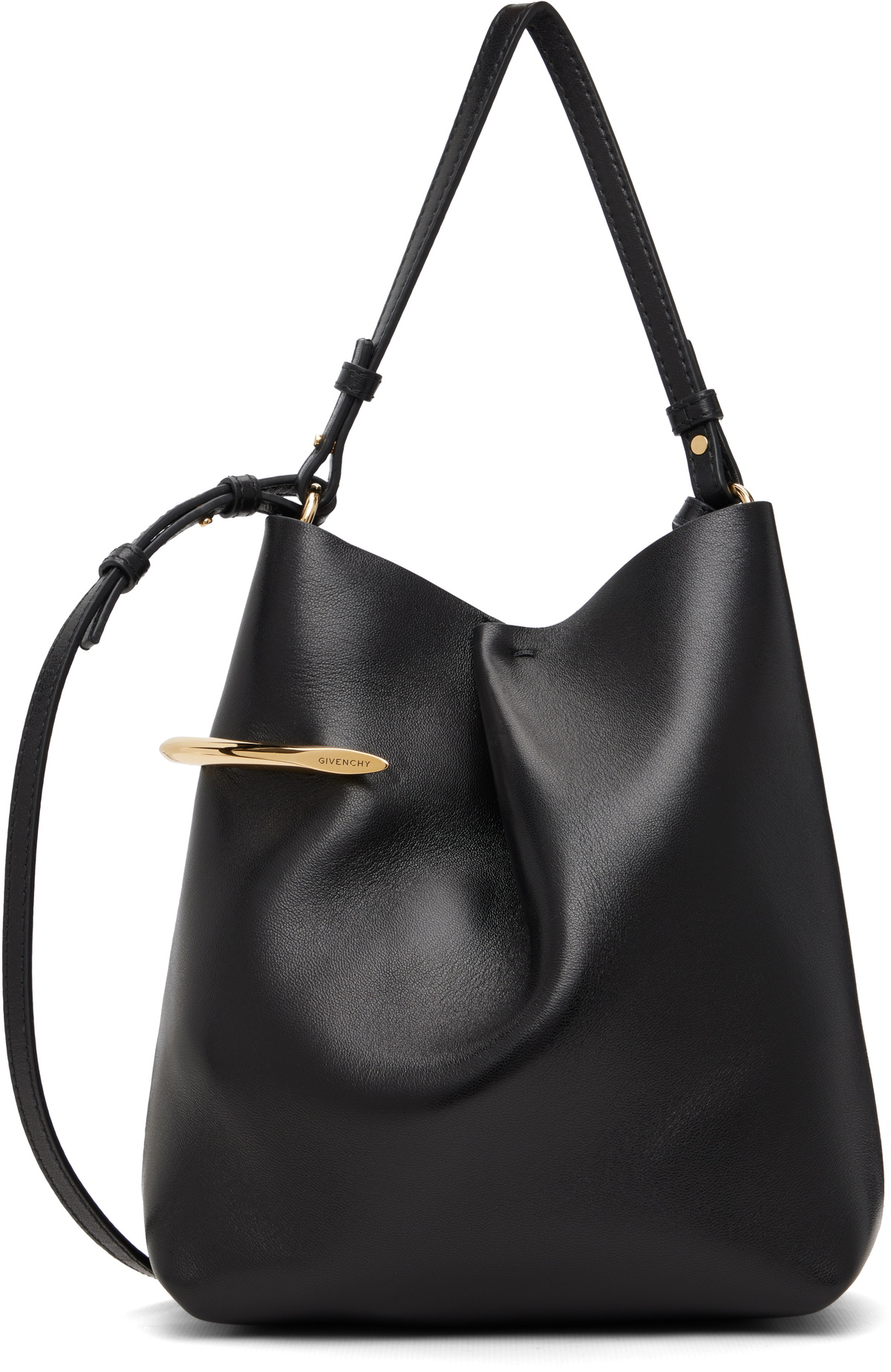 Givenchy Black 'Pinch Me' Pouch Bag