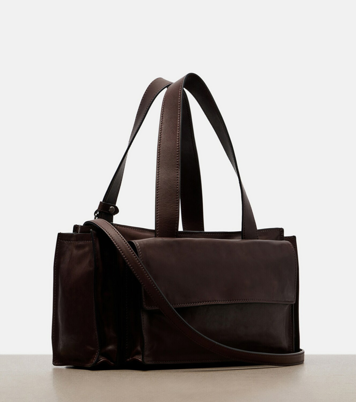 Miu Miu Utilitaire leather shoulder bag