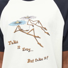 Jungles Jungles Men's Take It Easy T-Shirt in Black/White