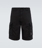 C.P. Company - Cotton twill cargo shorts