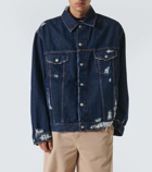 Acne Studios Distressed denim jacket