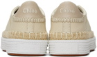 Chloé Beige Telma Sneakers