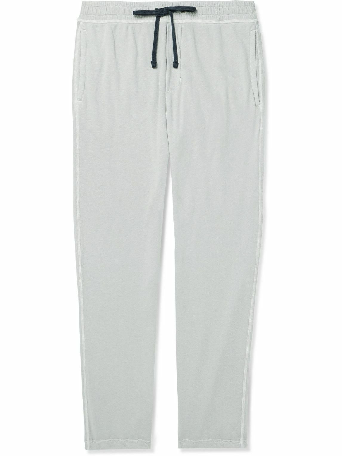 James Perse - Straight-Leg Cotton-Jersey Sweatpants - Gray