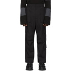 Juun.J Black Cotton Cargo Pants