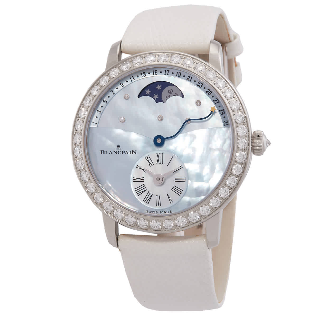 Blancpain Automatic Ladies Watch 3653-1954L-58B