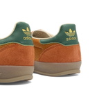 Adidas Men's x Hardies Hardware Gazelle Indoor Sneaker in Rustic Orange/Collegiate Green/Gum