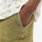 Harmony Men's Pierino Terry Cloth Drawstring Short in Khaki