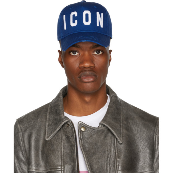 Photo: Dsquared2 Blue Icon Cap