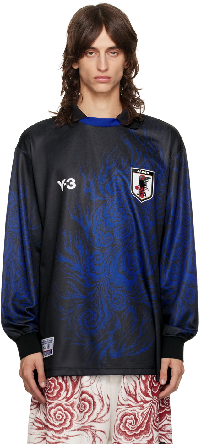 Y-3 Black JFA Edition Long Sleeve T-Shirt Y-3