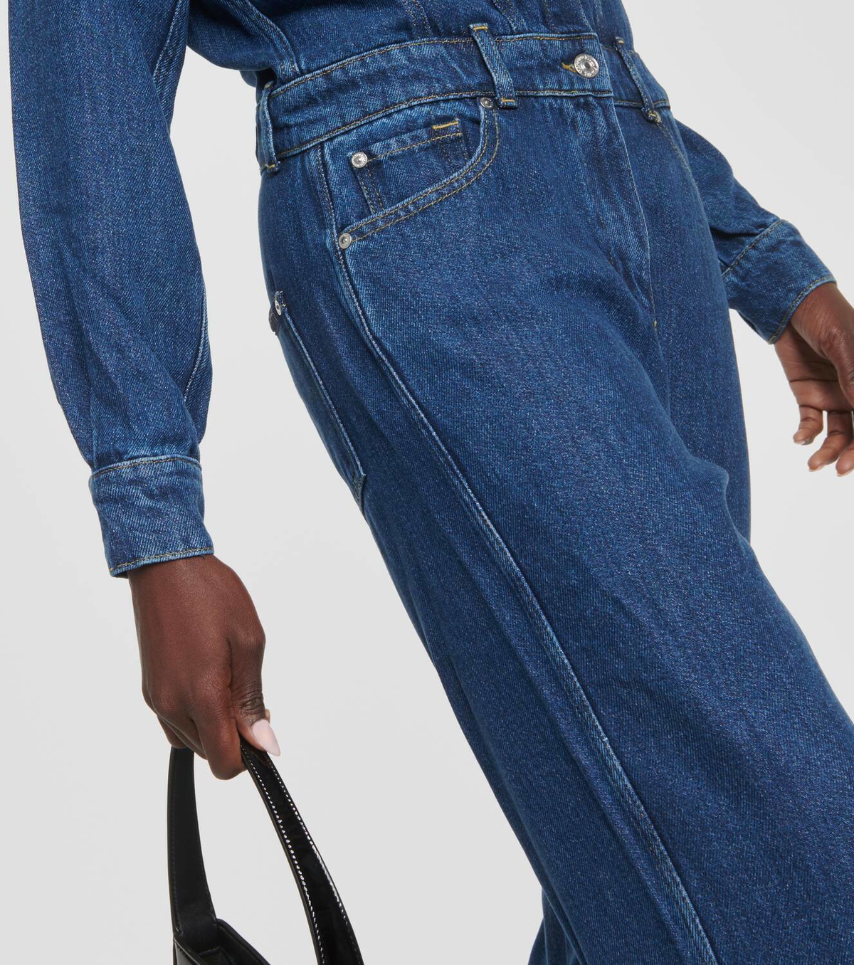 7 For All Mankind Denim jumpsuit