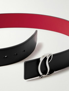 Christian Louboutin - 4cm Leather Belt - Black