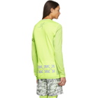 Off-White Yellow Seamless Running Top