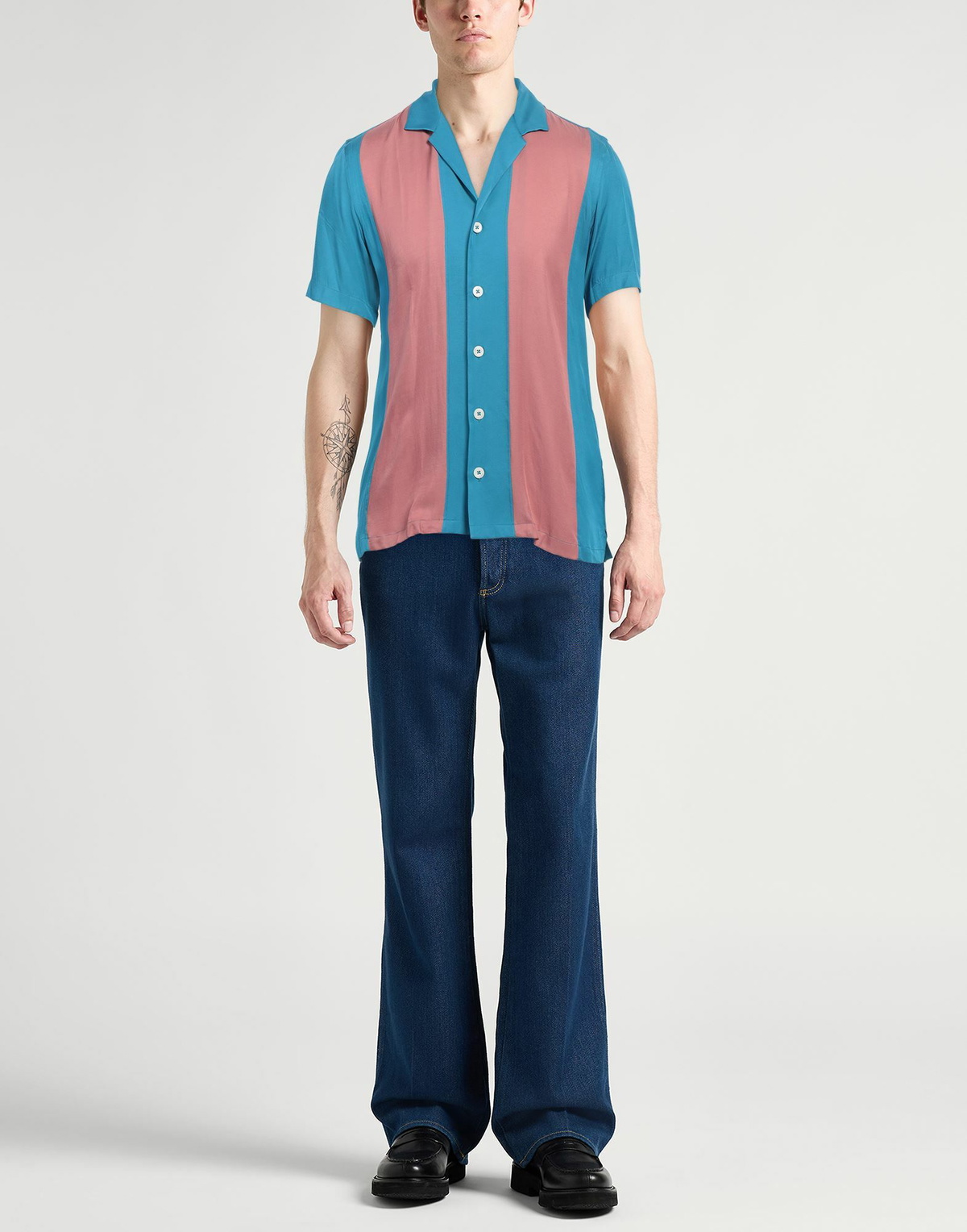 Pt Torino Mens Shirt Azure