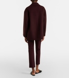 'S Max Mara Cotton-blend cropped straight pants