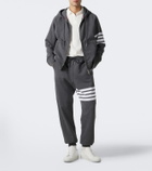 Thom Browne 4-Bar cotton jersey sweatpants