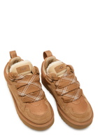 Ugg Lowmel Panelled Suede Sneakers Brown