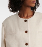 Blazé Milano Missy Gliss cotton-blend bolero jacket