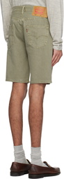 Levi's Green 501 Original Denim Shorts