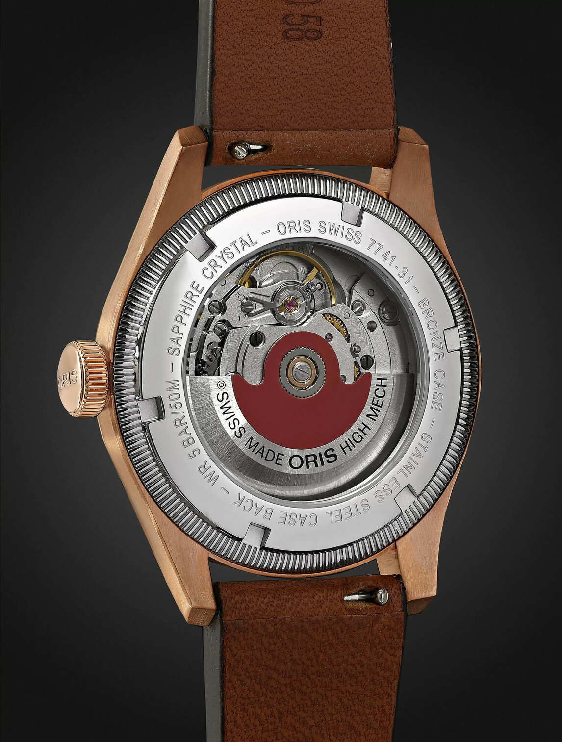 Oris - Big Crown Pointer Date Automatic 40mm Bronze and Leather Watch, Ref. No. 01 754 7741 3167-07 5 20 58BR