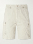 Hartford - Battle Straight-Leg Cotton Shorts - Neutrals