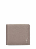 SAINT LAURENT - Tiny Cassandre Leather Wallet