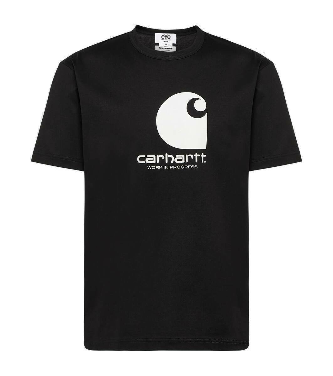 Photo: Junya Watanabe x Carhartt logo cotton jersey T-shirt