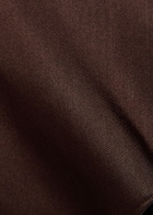 Anine Bing Lea Silk Tank top Dark Brown
