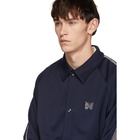 Needles Navy Coach Jacket