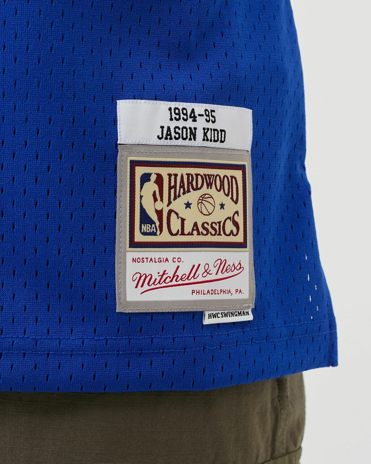 Mitchell & Ness NBA Swingman Jersey Dallas Mavericks Road 1994-95 Jason Kidd #5 Multi-color Men