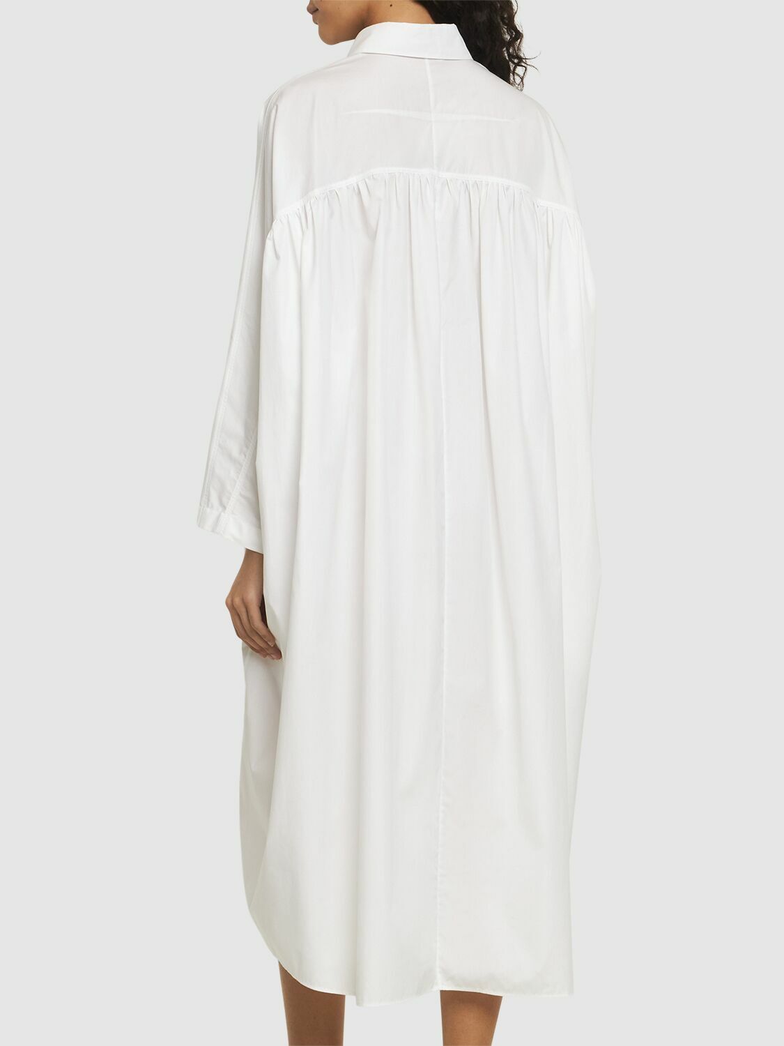 MARNI Cotton Poplin L/s Midi Shirt Dress Marni