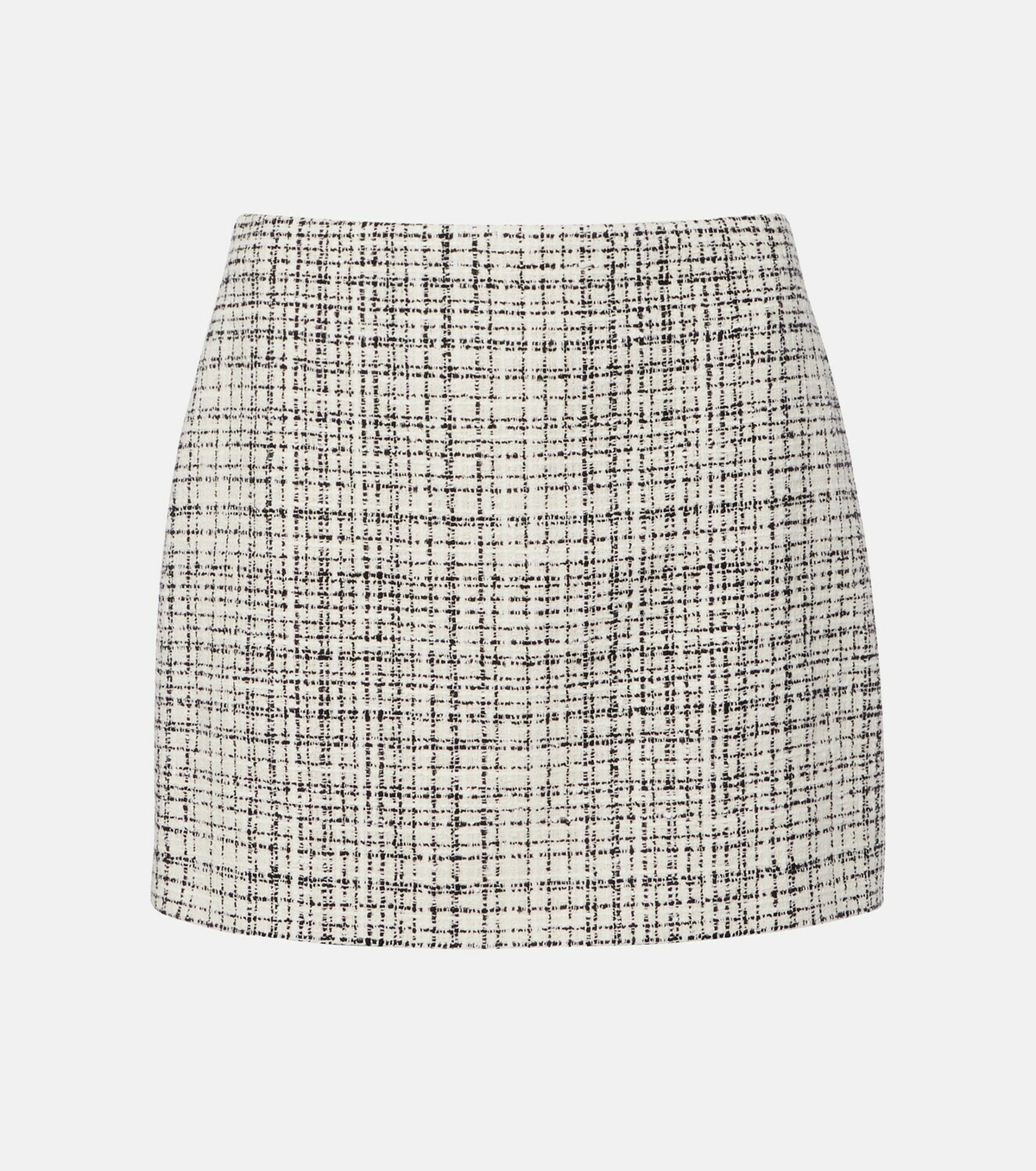 Valentino Cotton-blend tweed miniskirt