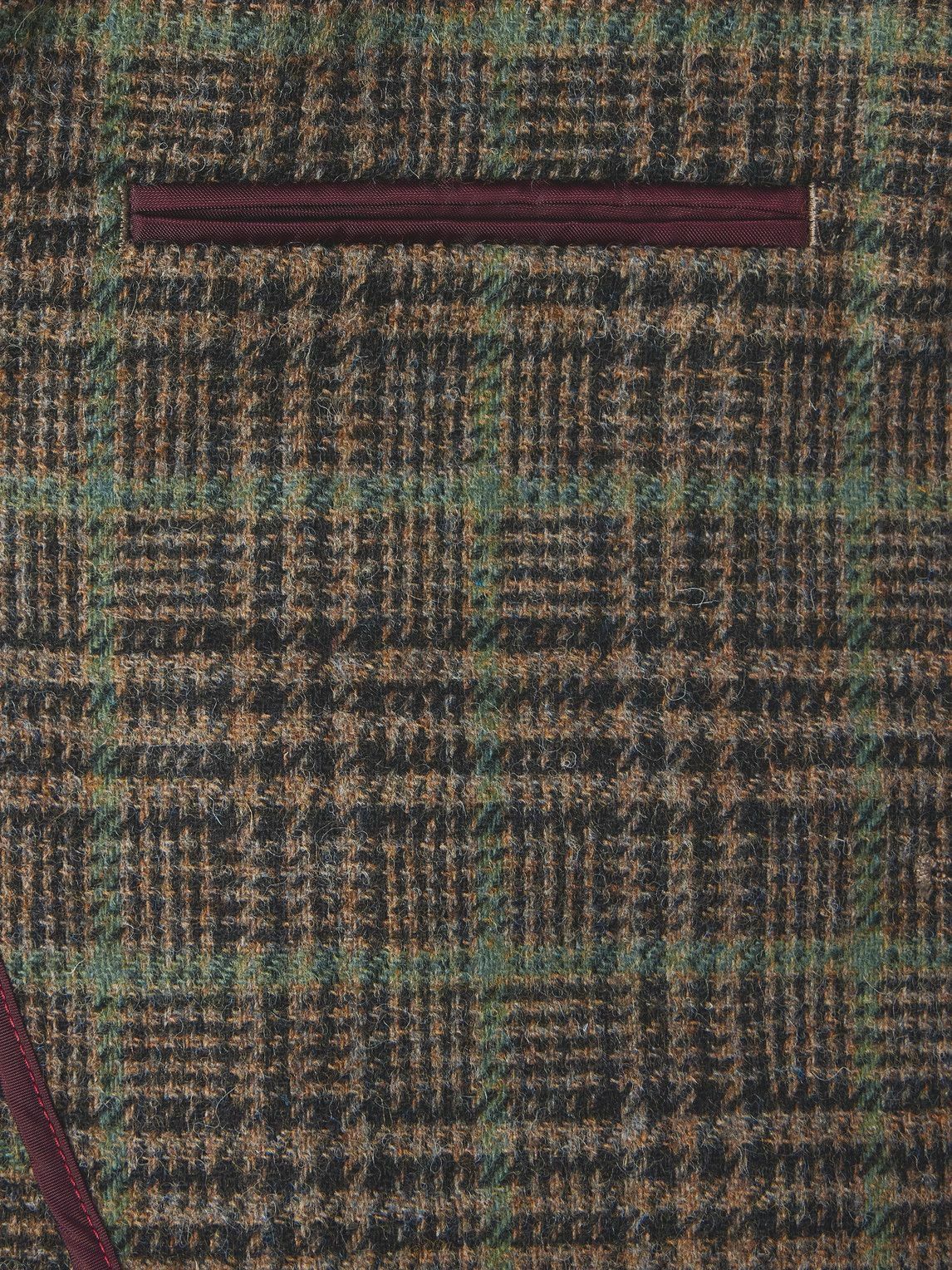 Rubinacci - Prince of Wales Checked Wool Blazer - Green