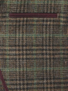 Rubinacci - Prince of Wales Checked Wool Blazer - Green