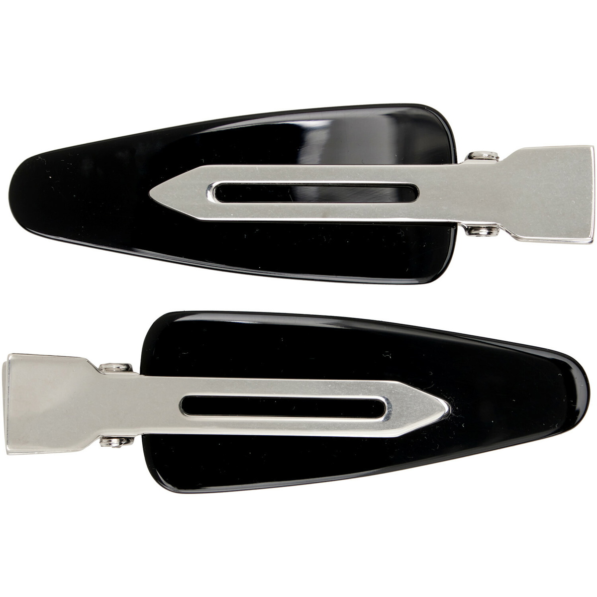 Balenciaga Two-Pack Black Salon BB Hair Clips