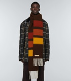 Marni - Striped alpaca wool and wool-blend scarf