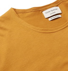 Oliver Spencer Loungewear - Supima Cotton-Jersey T-Shirt - Yellow