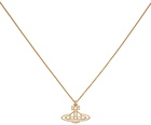 Vivienne Westwood Gold Flat Orb Pendant